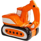 alles-meine.de GmbH große Spardose - Bagger - 14 cm - mit Verschluss - stabile Sparbüchse - aus Keramik/Porzellan - für Kinder & Erwachsene/Sparschwein/lustig witzig Geldge..