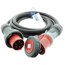 KALLE DAS KABEL CEE Verlängerung KALLE Red 63A 16,0 mm2 20m IP67