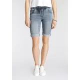 Arizona Jogg-Jeansbermudas Blau 52
