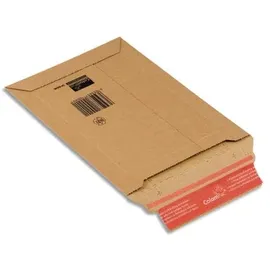 ColomPac Versandtaschen Wellpappe 235x340x35 mm (A4+), braun