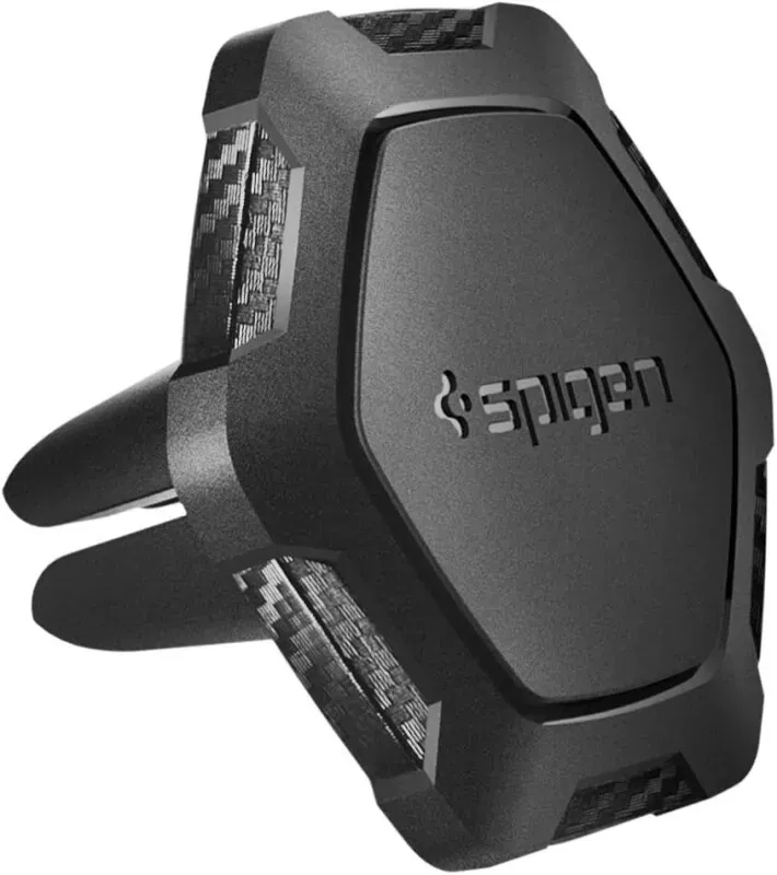 Spigen QS11 Magnetischer Auto-Lüftungshalter für Smartphones - Schwarz