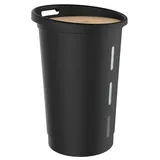 Eda Pelletbox Jura Montania Ø 39,7 x 60,5 cm 1-tlg. schwarz