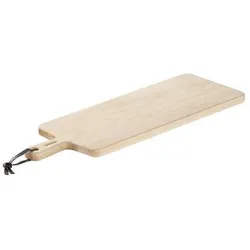 Servierbrett Tablett Gastronics massiv Holz Küche 60 x 19,5 cm