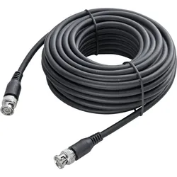 Sygonix SY-4714554 Video Verlängerungskabel [1x BNC-Stecker - 1x BNC-Stecker] 20.00 m Schwarz