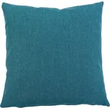 Gözze Dekokissen Milano, mit Reißverschluss, Kissenhüle ohne Füllung, 2 Stück grün 40 cm x 40 cm