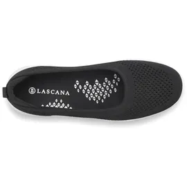 LASCANA Sneaker Ballerinas Damen schwarz Gr.39
