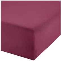 Erwin Müller Spannbettlaken Jersey-Elasthan 120 x 200 - 130 x 220 cm rot
