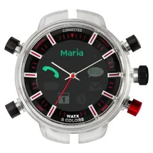 Watx Uni-Uhr Watx & Colors RWA6700 (Ø 49 mm) - Schwarz