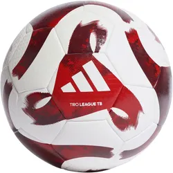 adidas Tiro League Thermally Bonded Fußball HZ1294 - white/team colleg burgundy/team colleg red 4