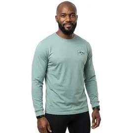 Salty Crew Fly Home Sunshirt Langarm-rash Guard - Seaside Heather - XL