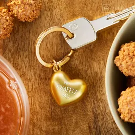 FABACH Herz Schlüsselanhänger mit Gravur - "Du schaffst das" - Viel Glück Geschenk Liebe - Silber