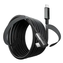 UGREEN Right Angle USB-C to USB-C Link Cable 5m Black