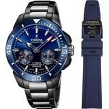 Festina Chrono Bike Connected 47 cm blau/schwarz