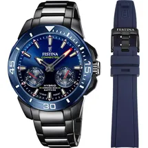Festina Chrono Bike Connected 47 mm blau/schwarz