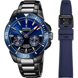 Festina Chrono Bike Connected 47 mm blau/schwarz