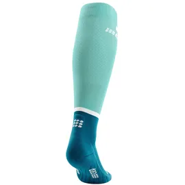 CEP The Run socks, Tall V4 Kompressions-Socken Herren - Blau, Petrol, Größe III