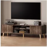 Yorbay Lowboard 147 cm Vintage Braun Holz