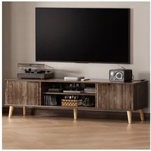 Yorbay Lowboard 147 cm Vintage Braun Holz