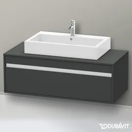 Duravit Ketho Schrank mit Konsolenplatte, 1 Auszug,