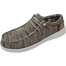 Fusion Mokassins Schnürschuhe in Grau 43 EU