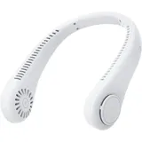 Tragbarer USB-Ventilator, flügelloser Nackenventilator, 3 Geschwindigkeiten, Nackenventilator, USB-Ventilator für Kinder und Erwachsene, tragbarer