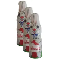 Paleolit Schoko Osterhase 3x25g / ohne Zuckerzusatz / mit Kokosnussmilch / Vegan / Glutenfrei / Paleo