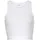 LASCANA Crop-Top Damen weiß + schwarz Gr.32/34