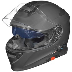 rueger-helmets Motorradhelm »RS-983 Bluetooth Klapphelm Motorradhelm Conzept Motorrad Modular Helm ruegerRS-983 COM MattSchw S« schwarz S (55-56)