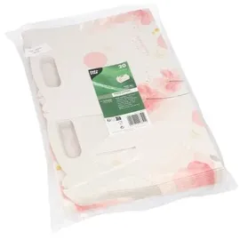 Papstar Gebäck-Kartons eckig 16 cm x 10 cm x 9 cm 20 St. Rosé