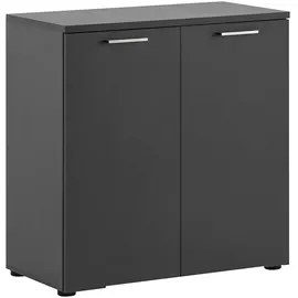 MÖBELPARTNER Aktenschrank 1500, 145819 anthrazit 1 Fachboden 80,2 x 41,0 x 84,0 cm