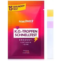 DrinkCheck K.O.-Tropfen Schnelltest für Ketamin und GHB