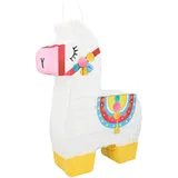 Boland 30987 - Pinata Lama, 45 x 33 x 8 cm, Alpaka, Hängedeko, Dekoration für Geburtstag, Mottoparty und Karneval