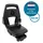Widek Qibbel 6+ Junior MIK HD Gepäckträgerbefestigung Fahrradsitz Fußstützen und Schutzplatten midnight black