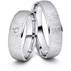 Trauringe Bamberg 585er Weiflgold - 1643
