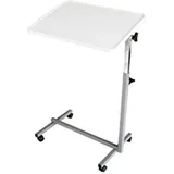 Queralto Beistelltisch mit Rollen grau