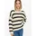 Jdy JDYJUSTY L/S STRIPE Pullover Beige / Schwarz L
