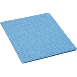 Vileda GP Plus Kurzzeit-Wischtuch, 35 x 35 cm 160705 , 1 Packung = 25 Stück, blau
