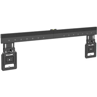 Nedis Feste TV-Wandhalterung - - maximal unterstützes Bildschirmgewicht: 75 kg - Minimaler Wandabstand: 9.50 mm - Stahl - Schwarz