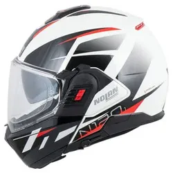 N120-1 Nightlife Klapp-Helme schwarz L