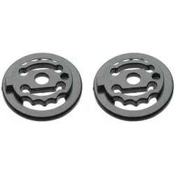 Zubehör Screw-Button rundes zentrisches Loch f. Visierverschraubung CP-Skihelm braun NO SIZE