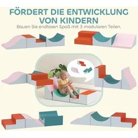 aiyaplay Schaumstoff Bausteine Kinder 3 Stück Riesenbausteine Hellgrau