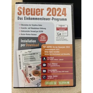 Aldi Steuer 2025 Steuererklärung 2024 Einkommensteuer Umsatzsteuer NEU exkl. CD