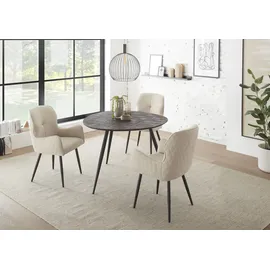 Stolkom Esstisch SYRAKUS - schwarz