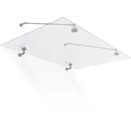 CANOPIA Vordach Taurus 140 x 91 x 38 cm silber