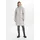 Weather Report Wintermantel WEATHER REPORT "Autumn", Damen, Gr. 44, beige (grau), 100% Polyester, unifarben, lang, ohne Ausschnitt, Mäntel Wintermantel, in modischem Stepp-Design