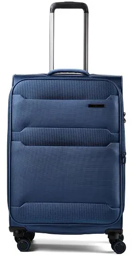 Cocoono Mauritius 4 Rollen Trolley M 70 cm mit Dehnfalte  blau