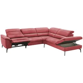 Hukla Ecksofa Luisa ¦ rot ¦ Maße (cm): B: 298 H: 106 T: 258.0