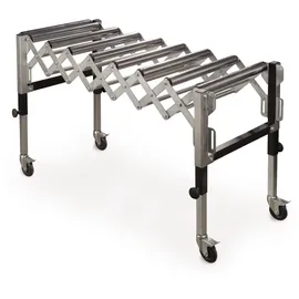 Holzstar Rollbahn Stahl/Kunststoff weiß 130 cm mobil