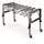 Holzstar Rollbahn Stahl/Kunststoff weiß 130 cm mobil