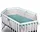 tiSsi tiSsi® Nestchen WONDERFUL WORLD in mint für 6-Eck Laufgitter | Gr.: onesize